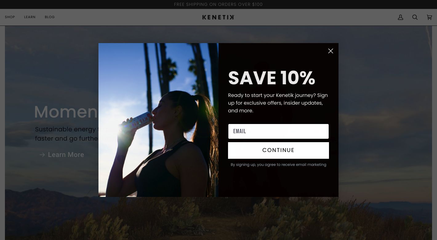 Kenetik Website