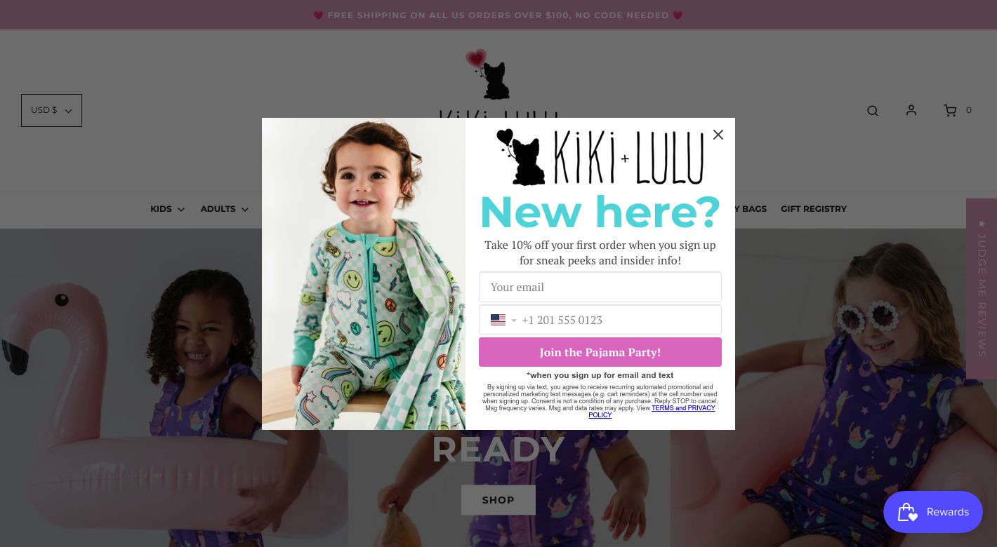 Kiki + Lulu Website