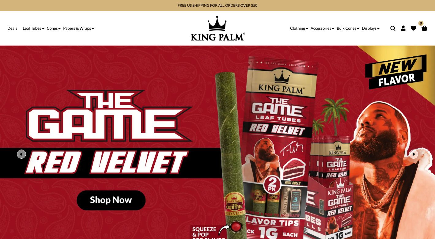 King Palm Website