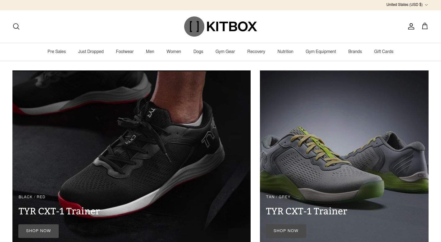 Kitbox Website