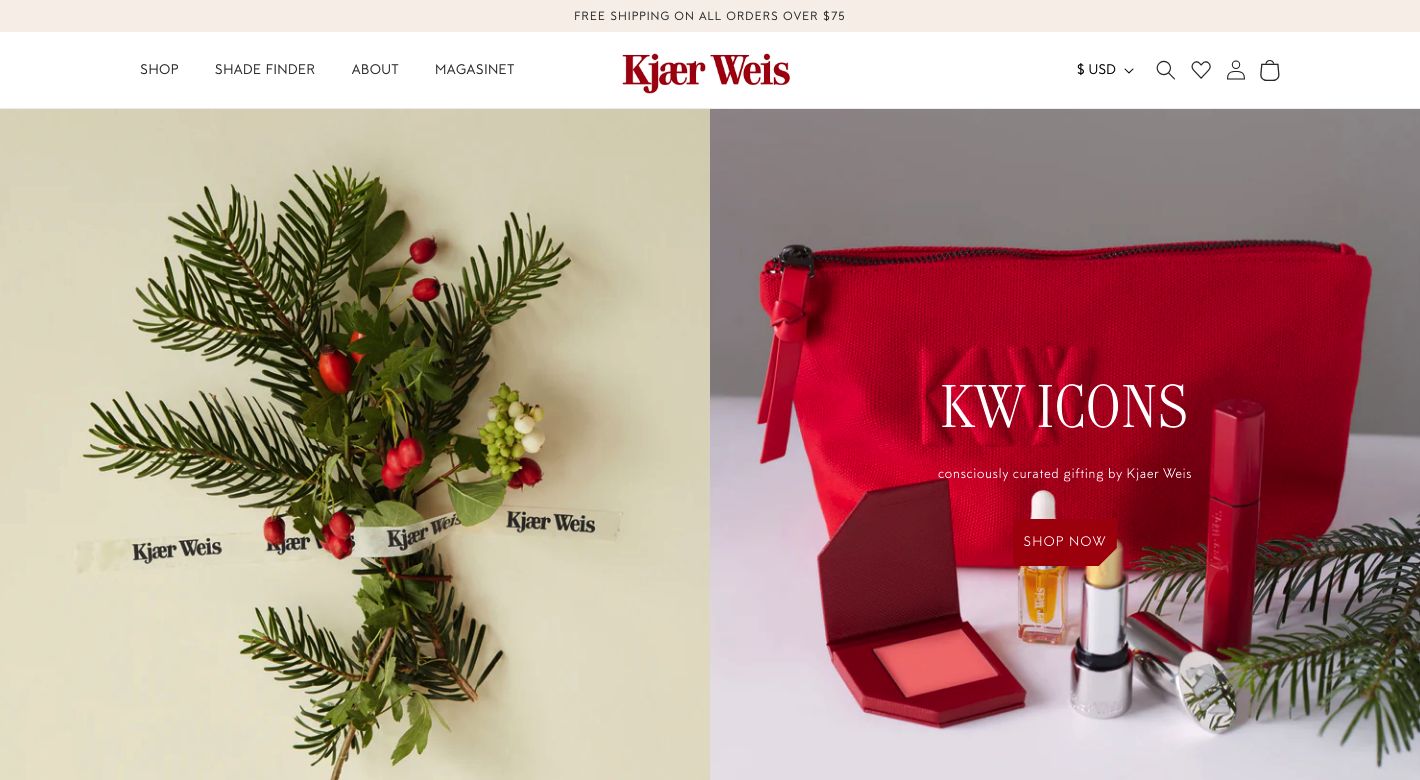 Kjaer Weis Website