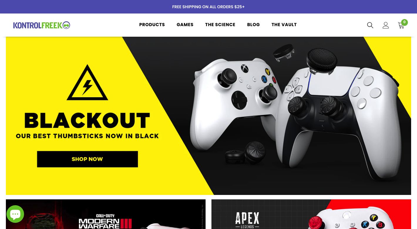 KontrolFreek Website