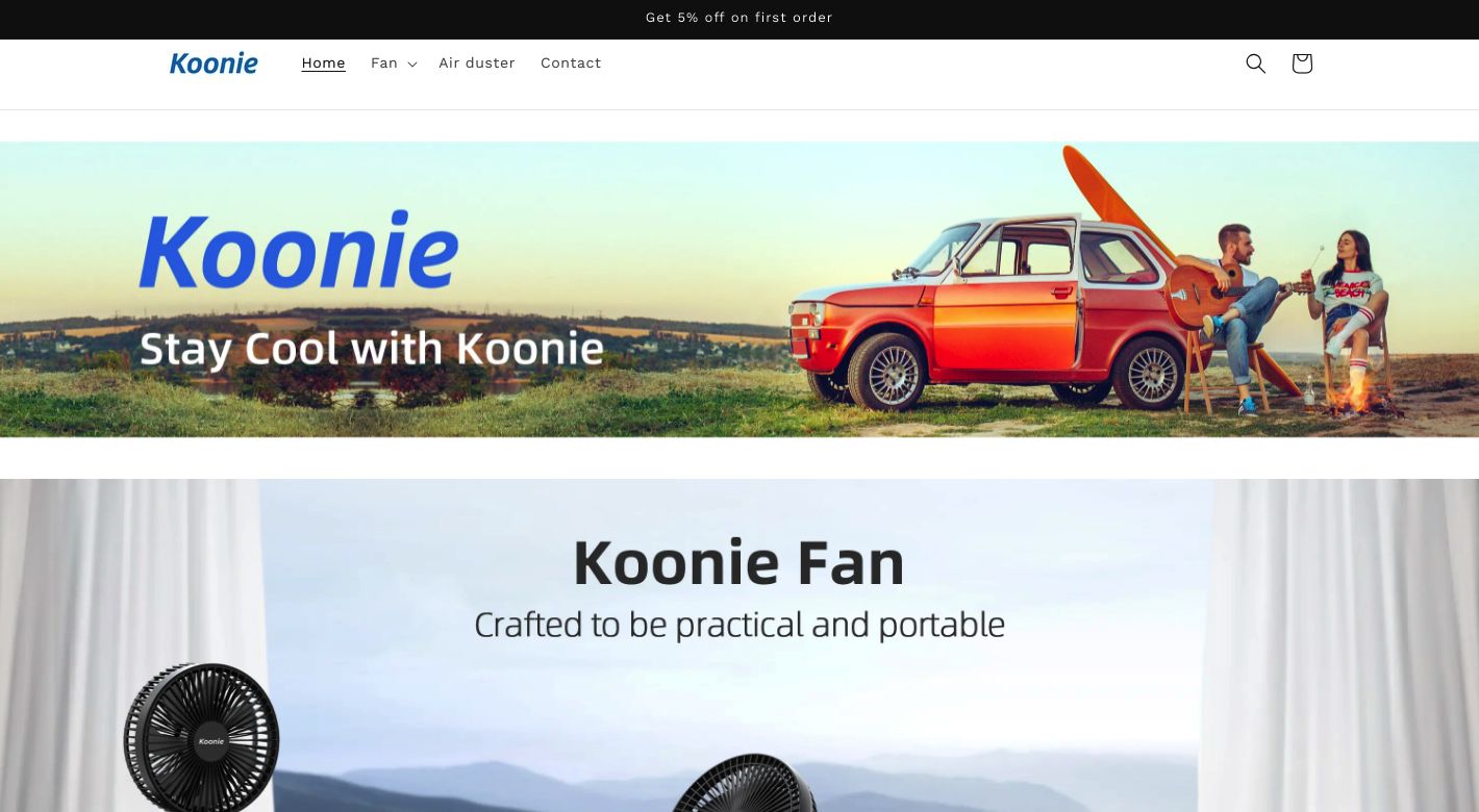 Koonie Website