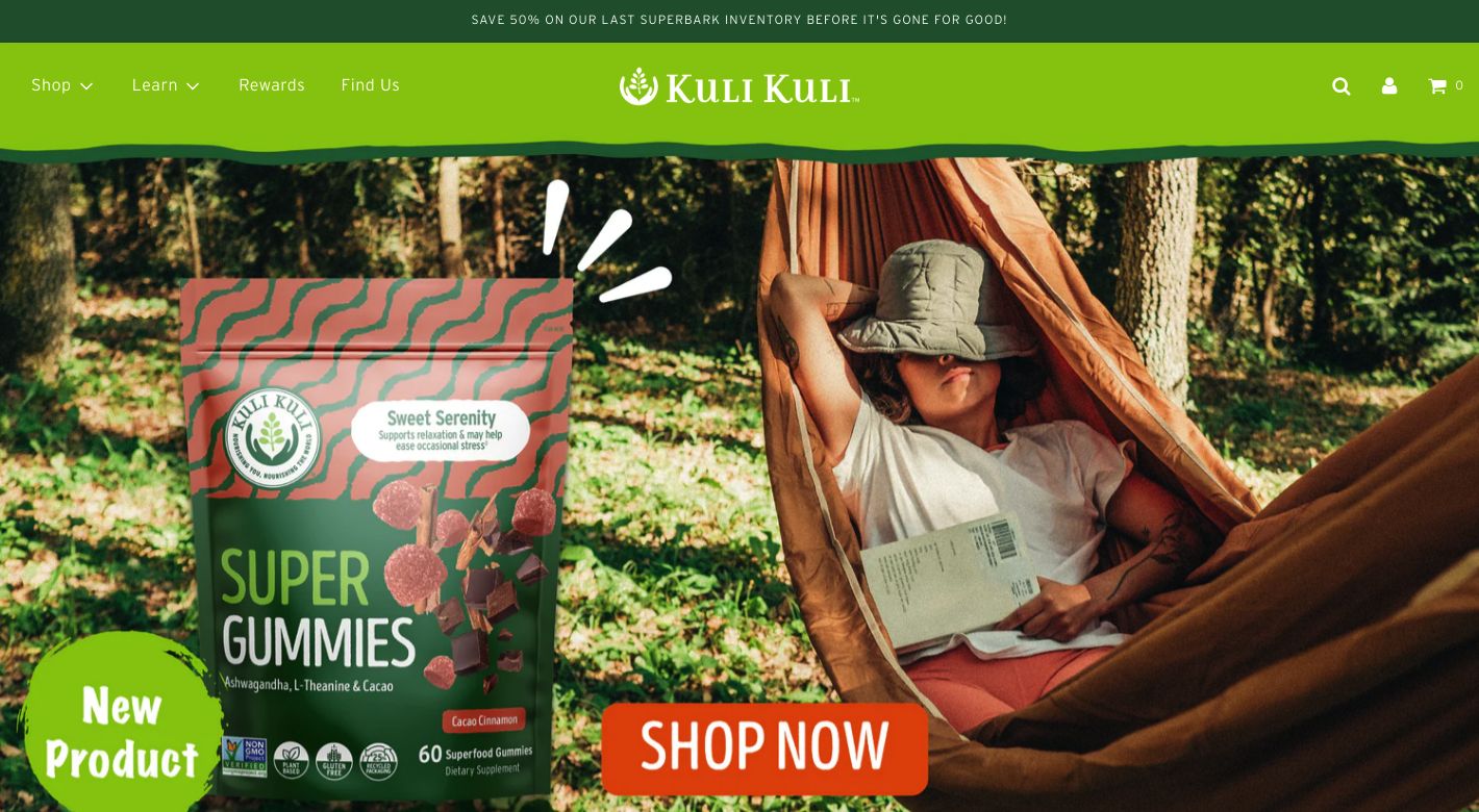 Kuli Kuli Foods Website