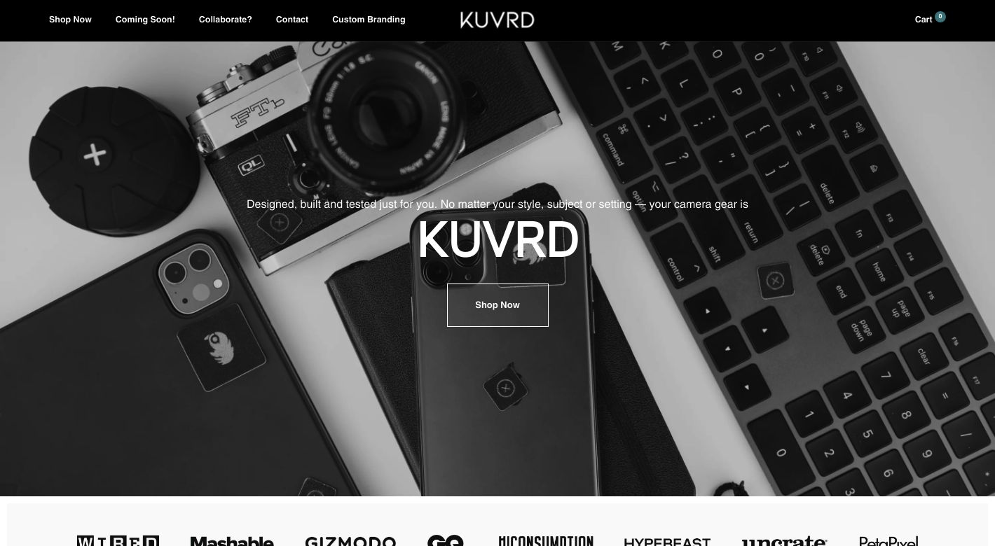 KUVRD Website