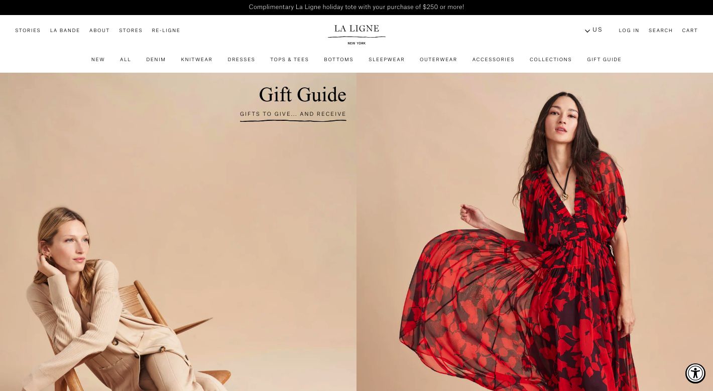 La Ligne Website