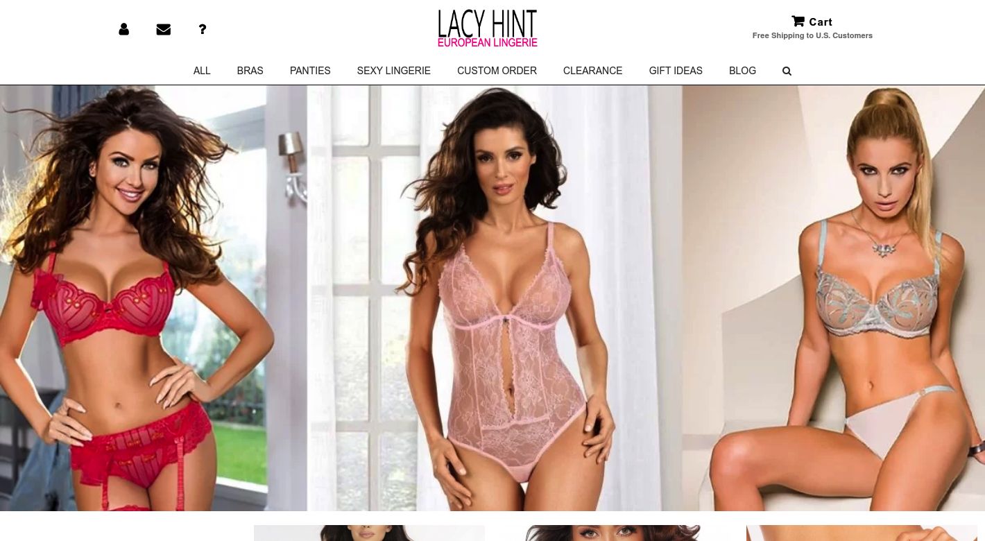 Lacy Hint Website