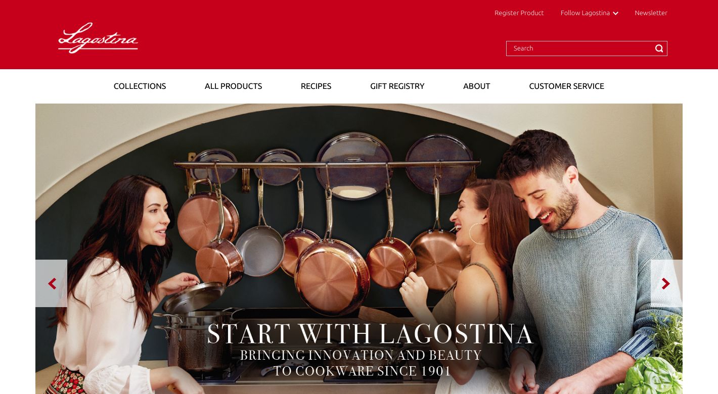 Lagostina Website