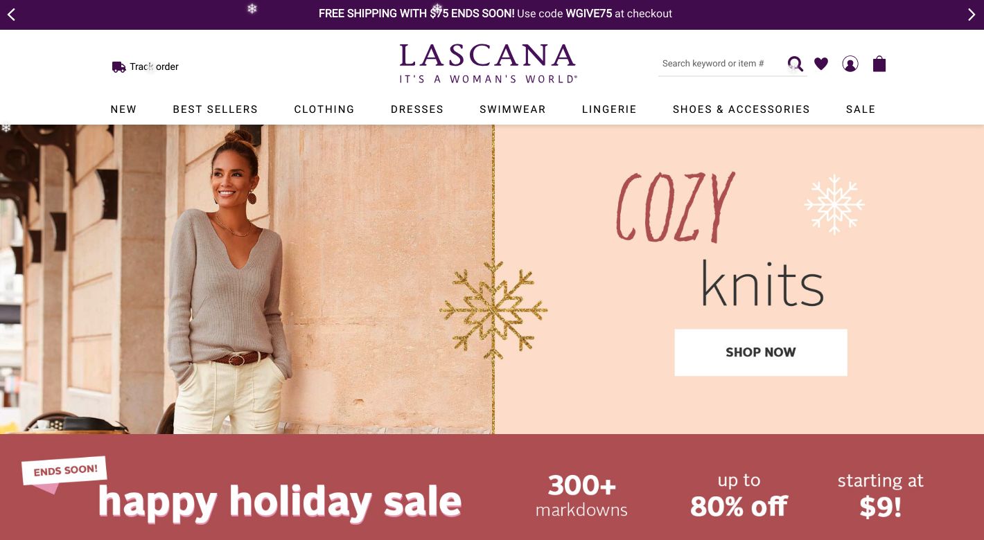 Lascana Website