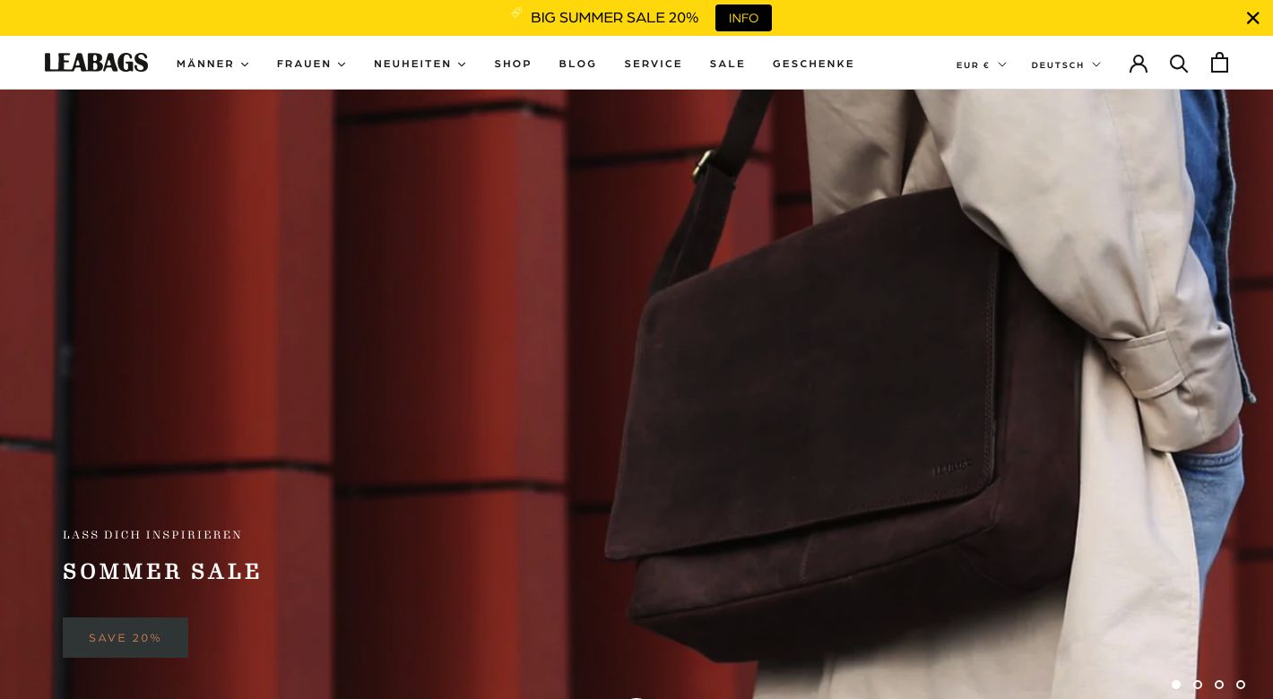 Leabags Website