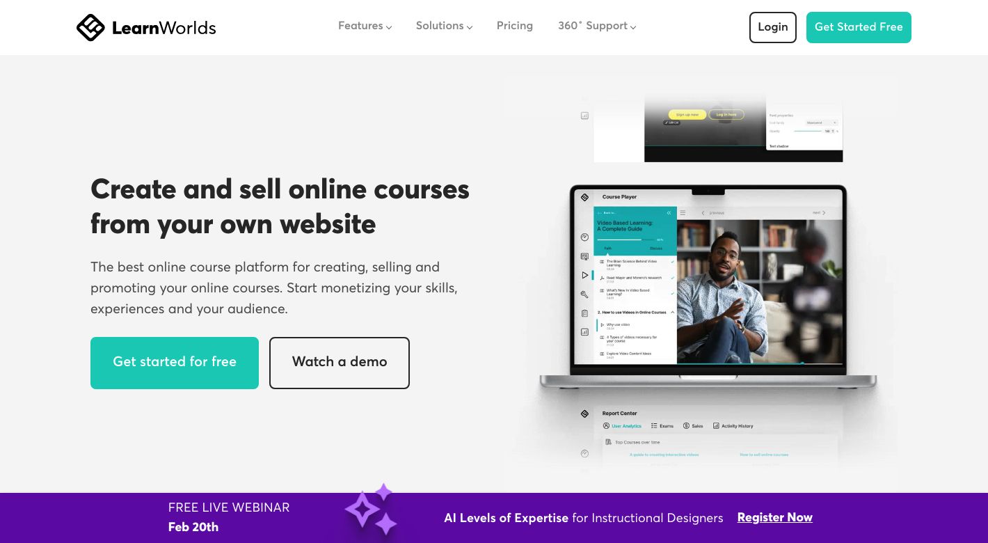 Learnworlds Website