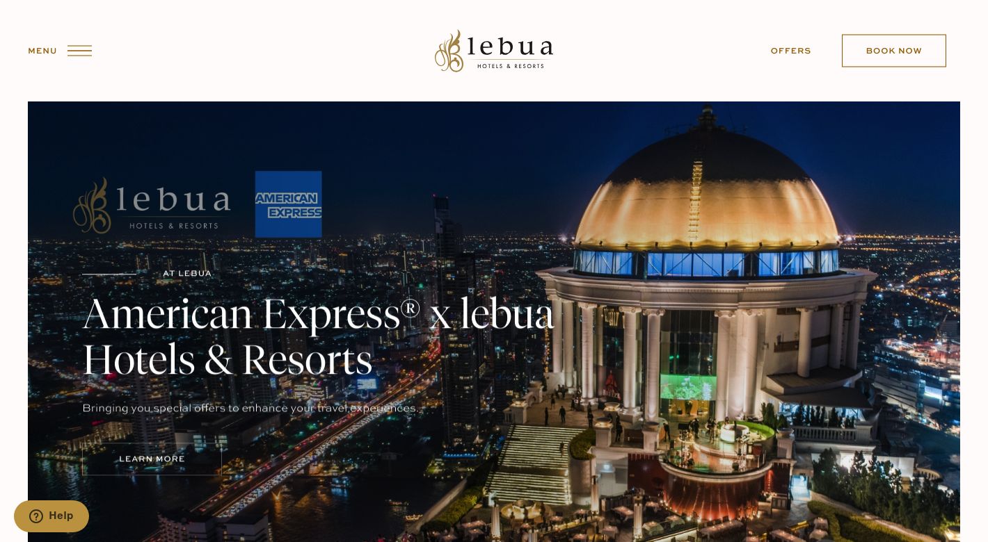 Lebua Hotels Website
