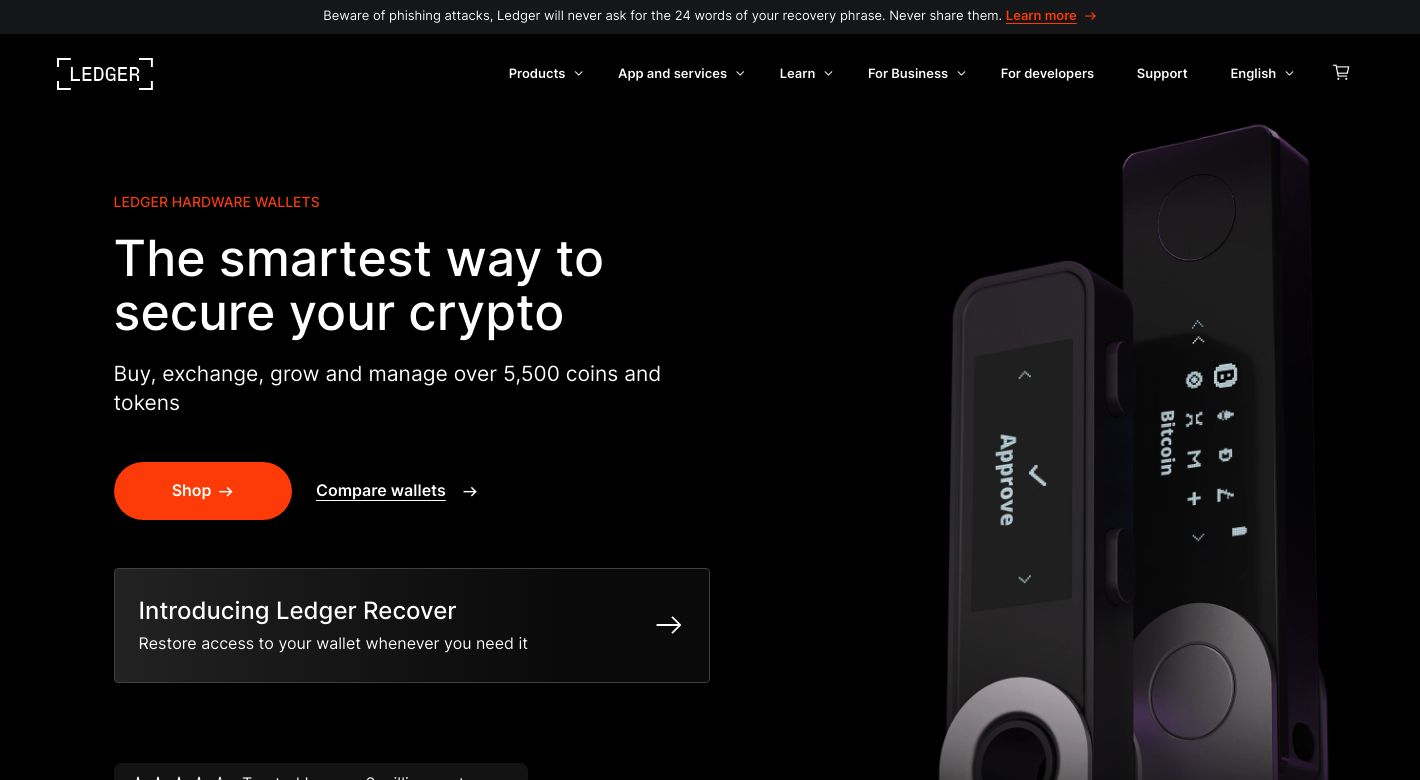 Ledger Website