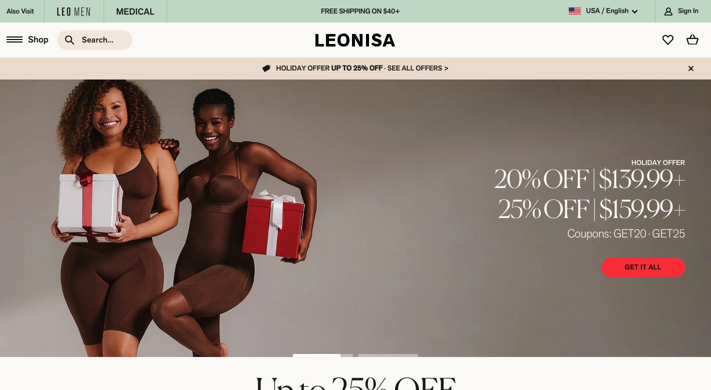 Leonisa Website