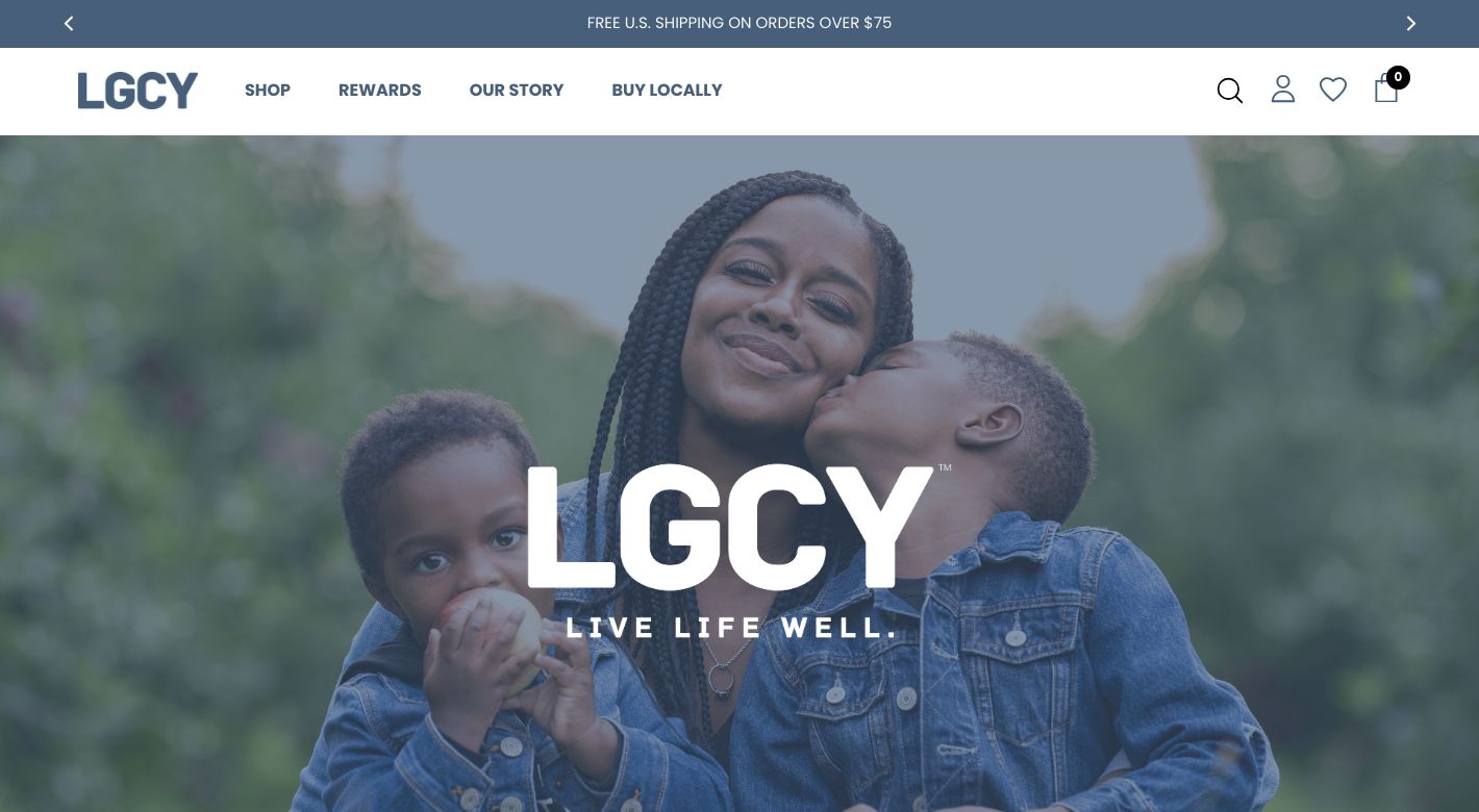 LGCY Website