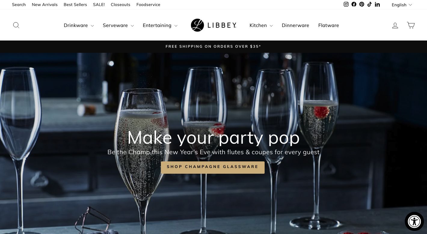 Libbey Glass Website