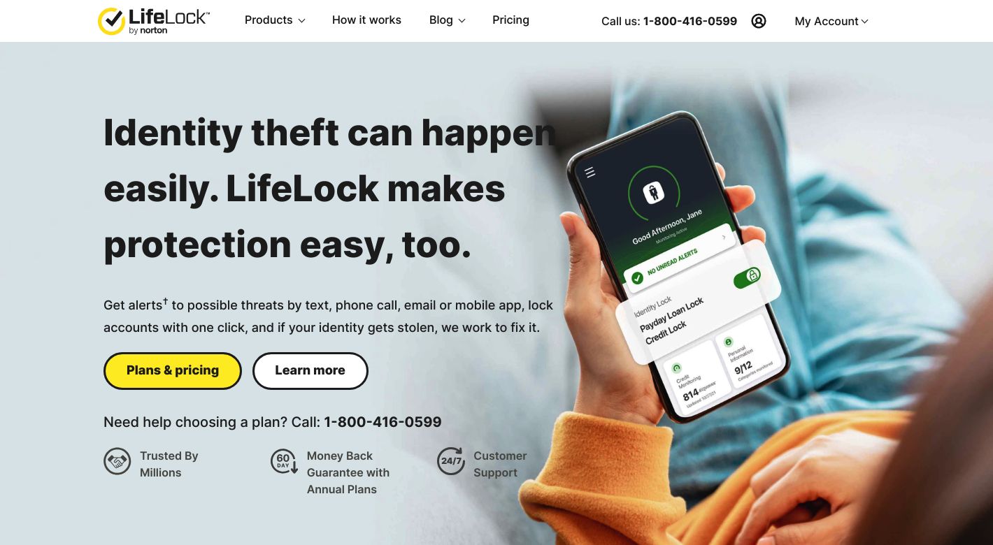 LifeLock Website