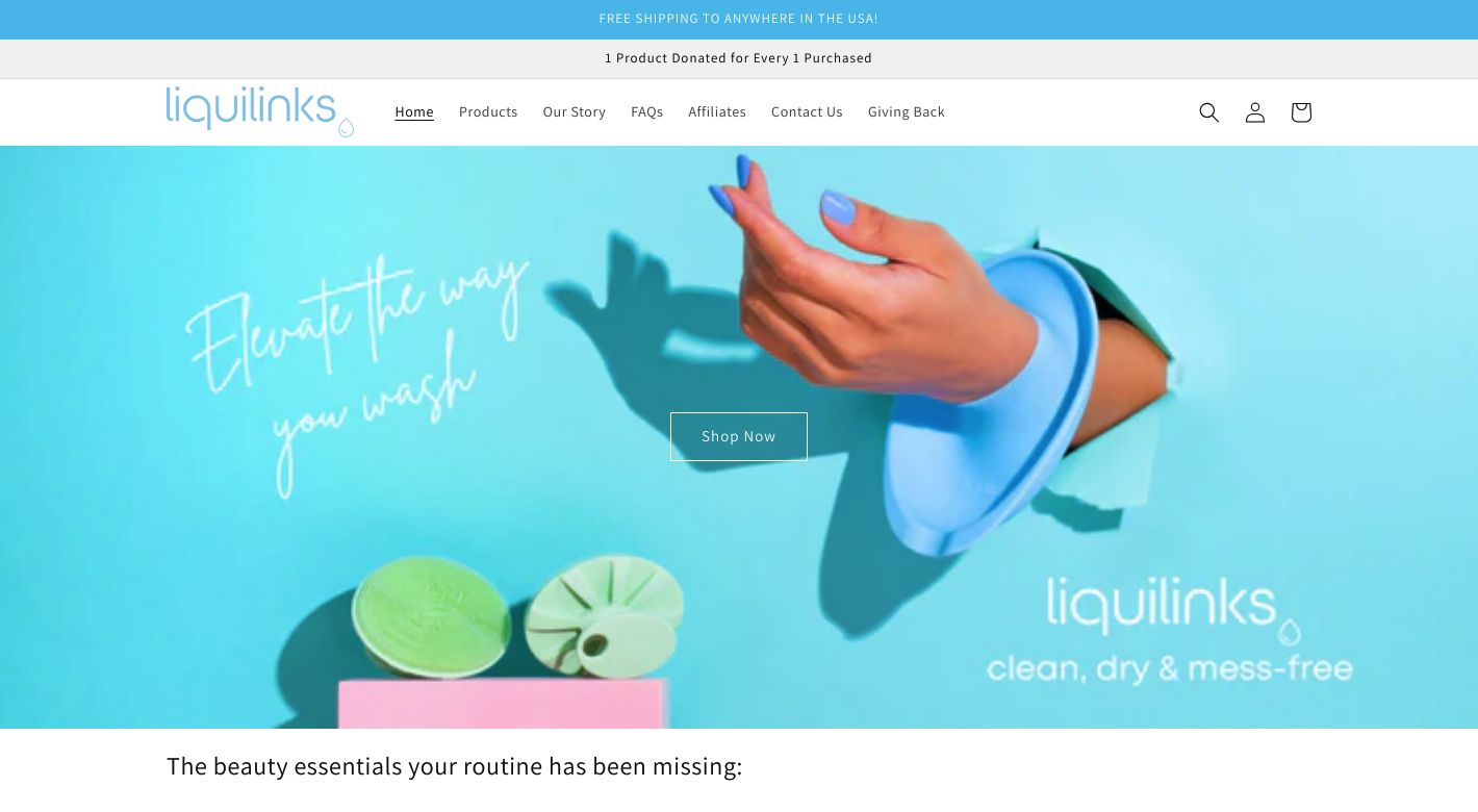 Liquilinks Website