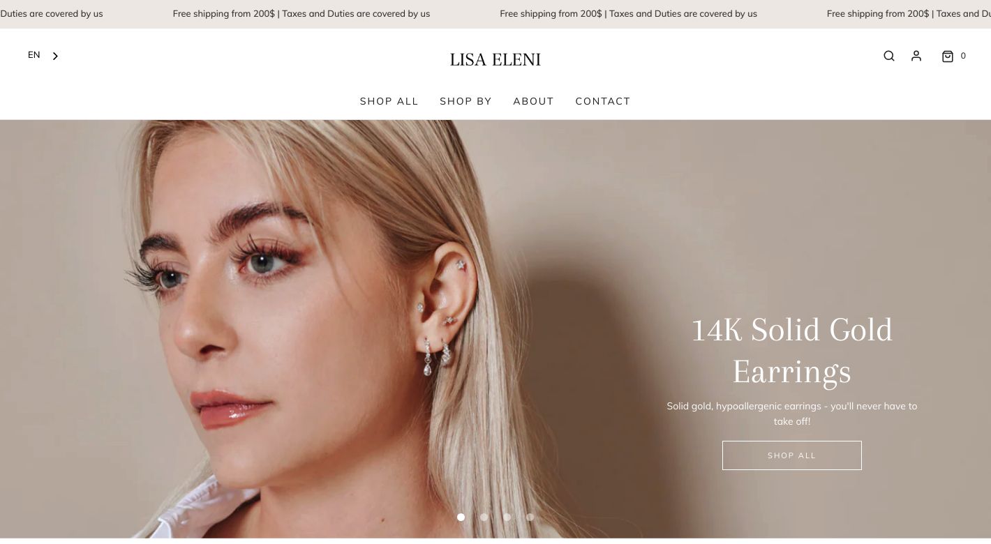 Lisa Eleni Website