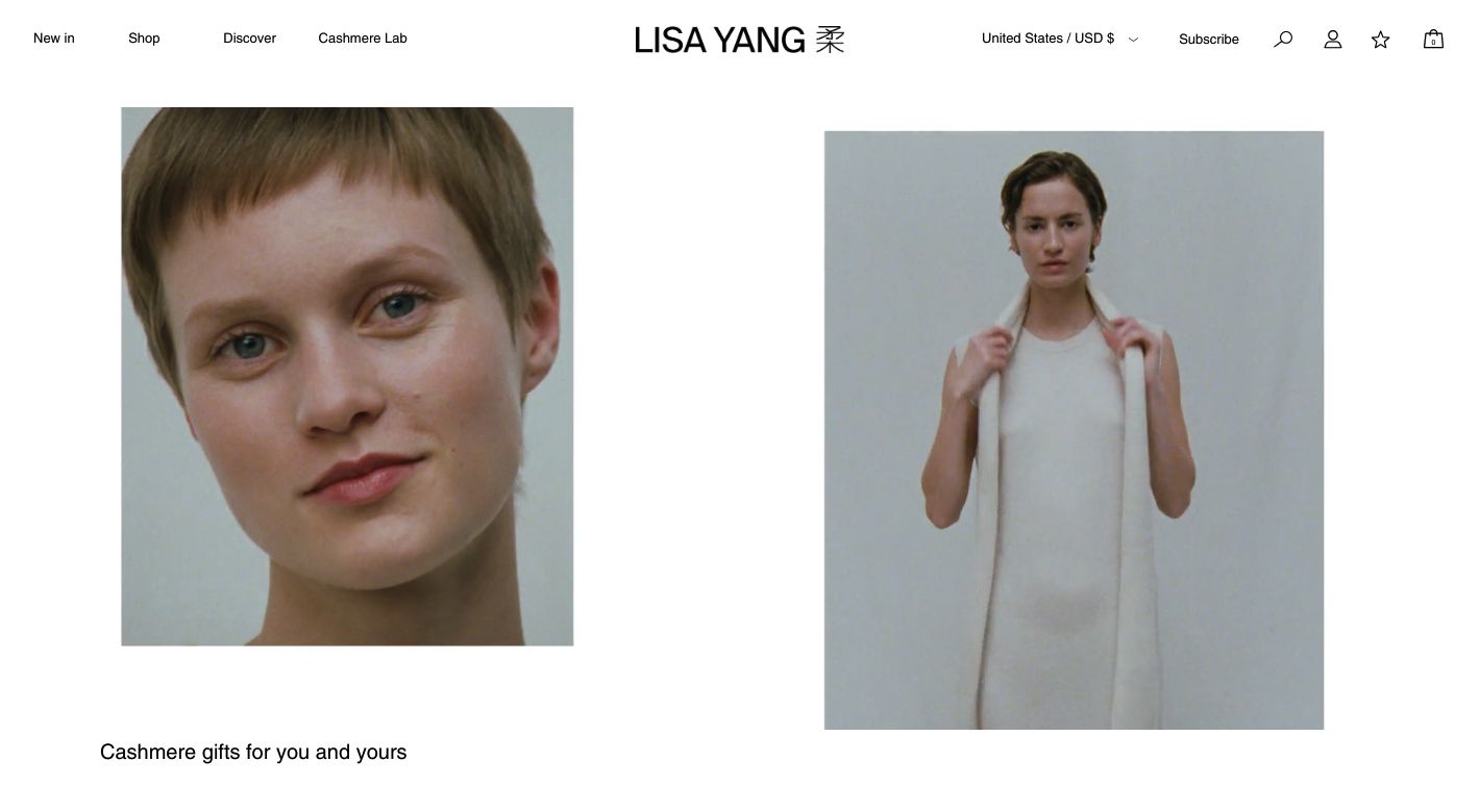 LISA YANG Website