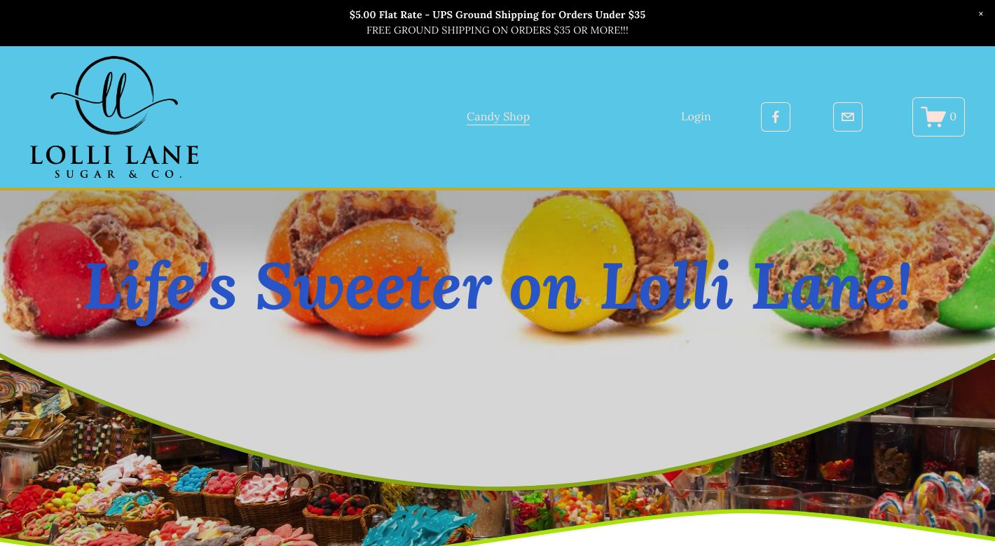 Lolli Lane Sugar & Co Website