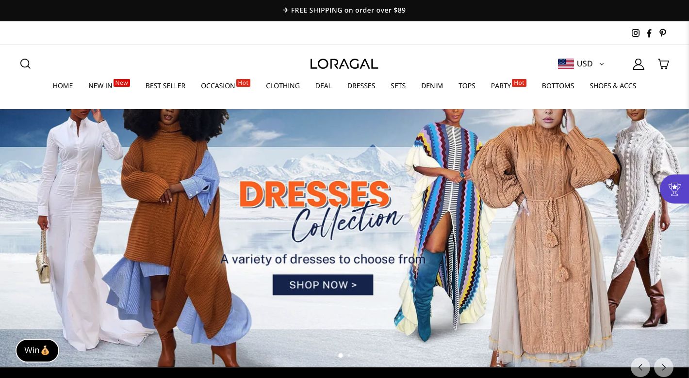 Loragal Website