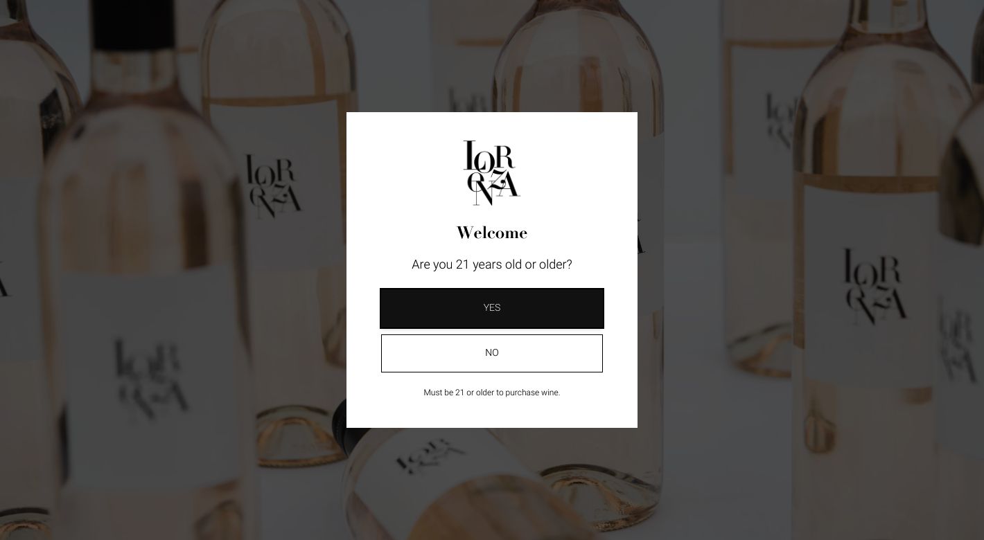 Lorenza Wine Co. Website