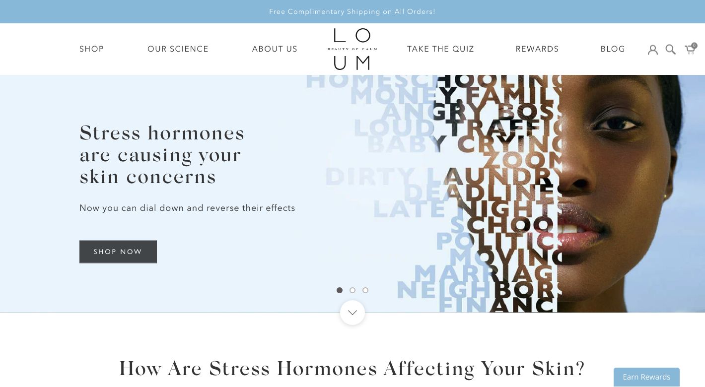 LOUM Beauty Website