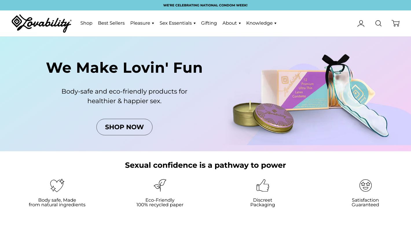 Lovability Website