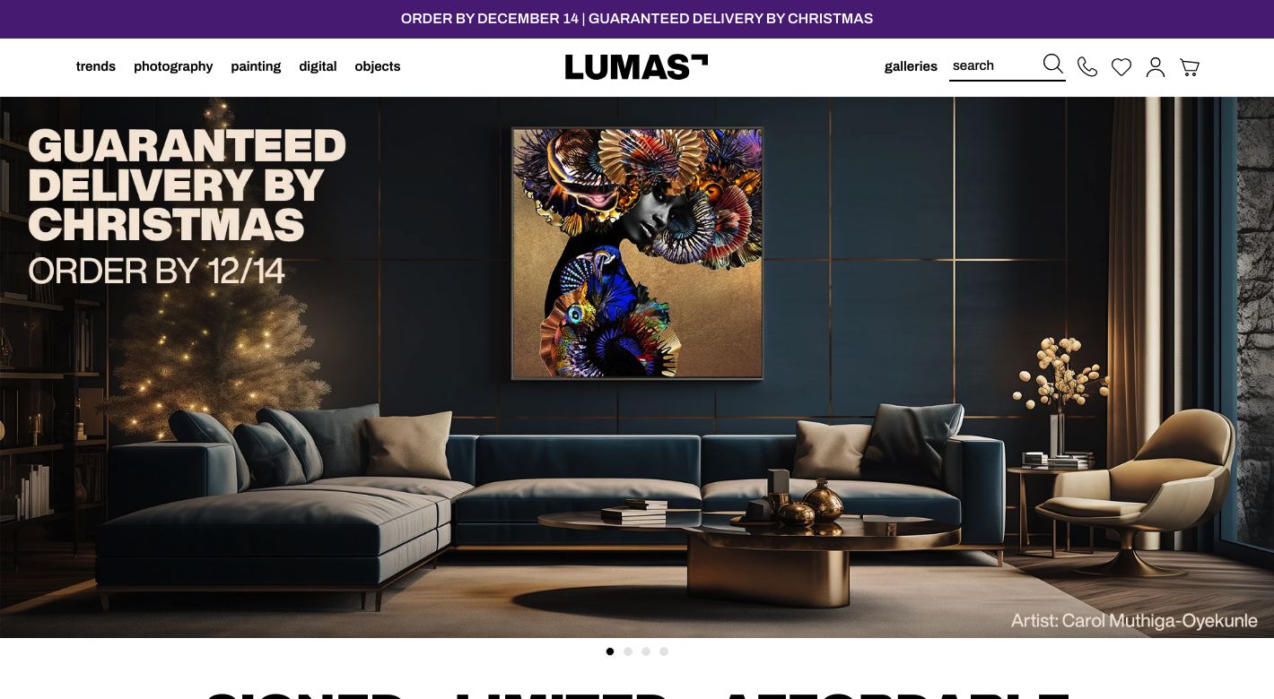 Lumas Website