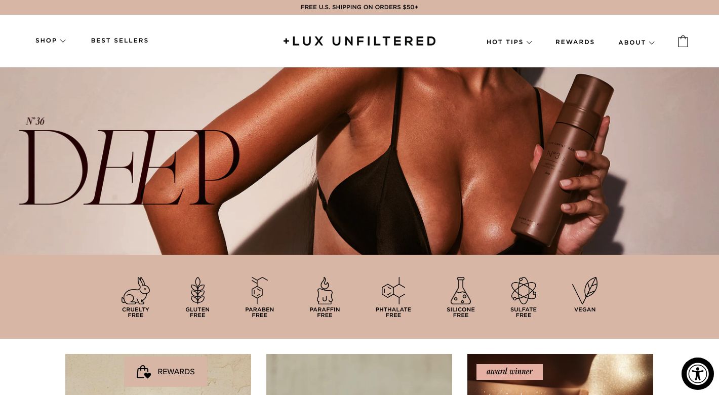 + Lux Unfiltered Website
