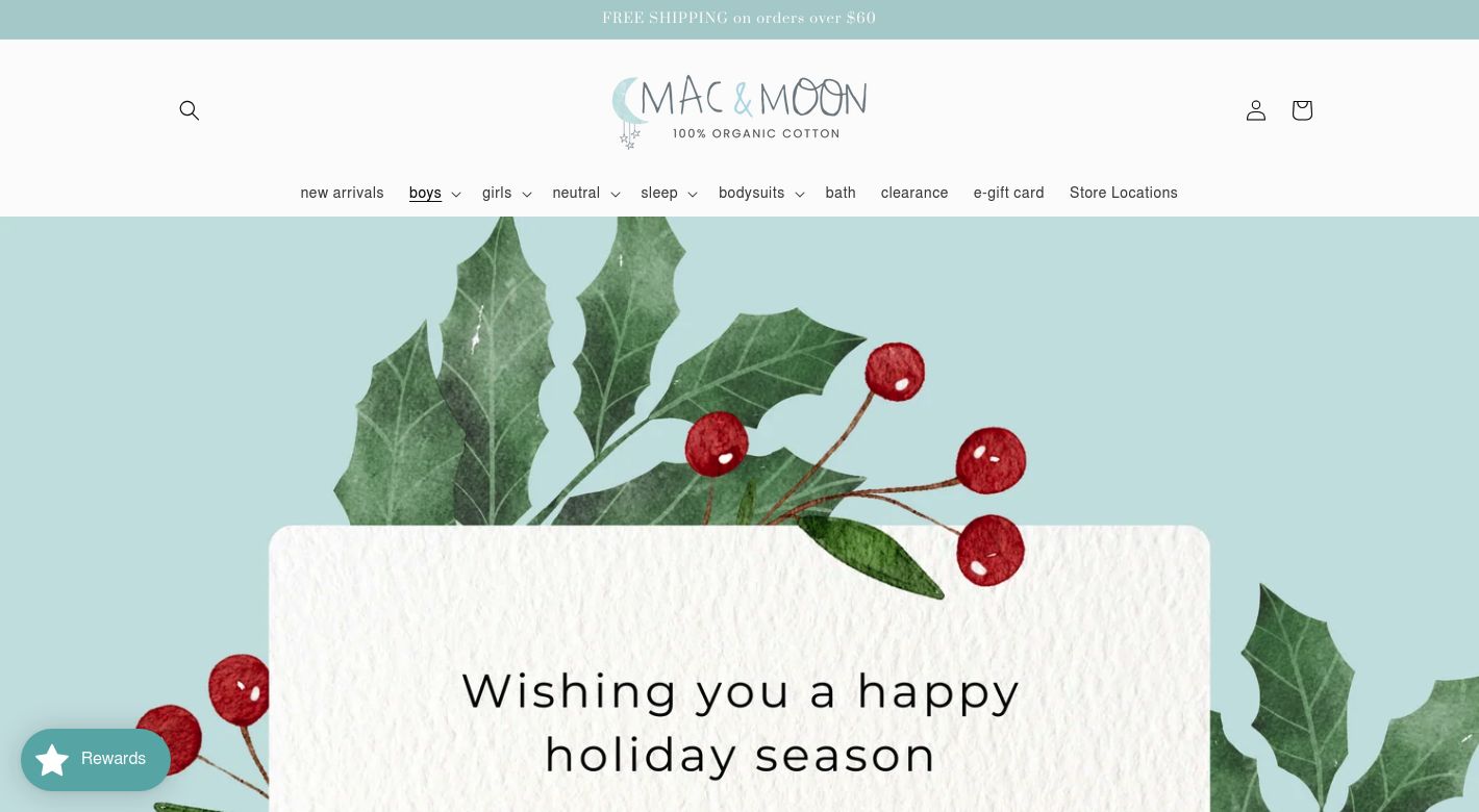 Mac & Moon Website