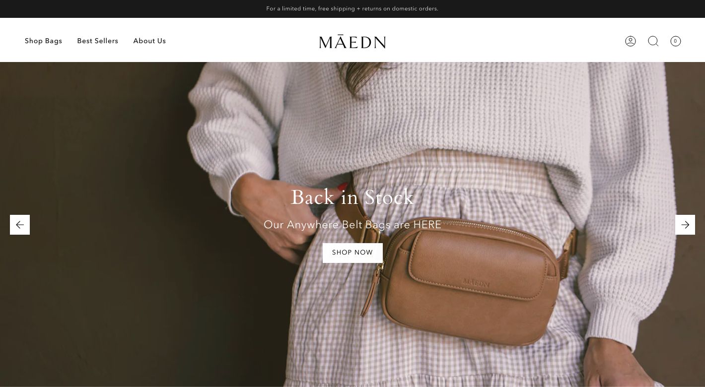 Maedn Website