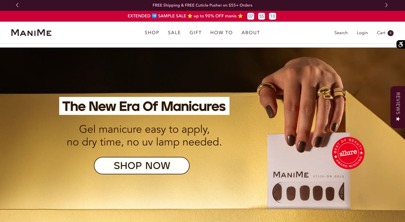 ManiMe Website