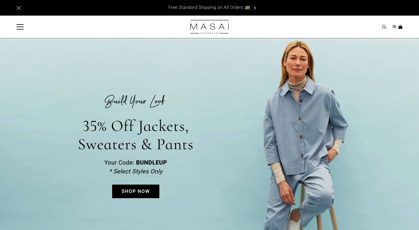 Masai Copenhagen Website