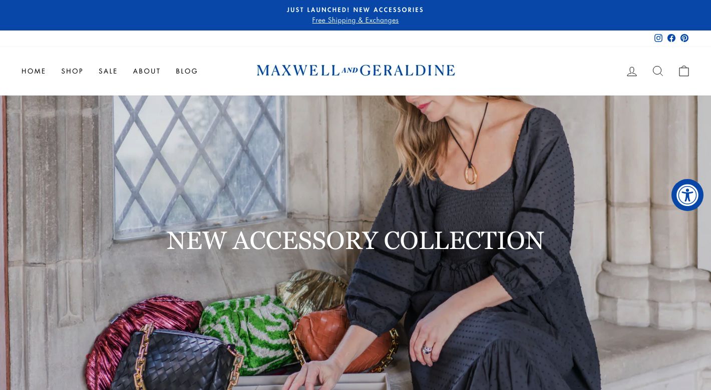 Maxwell and Geraldine Website