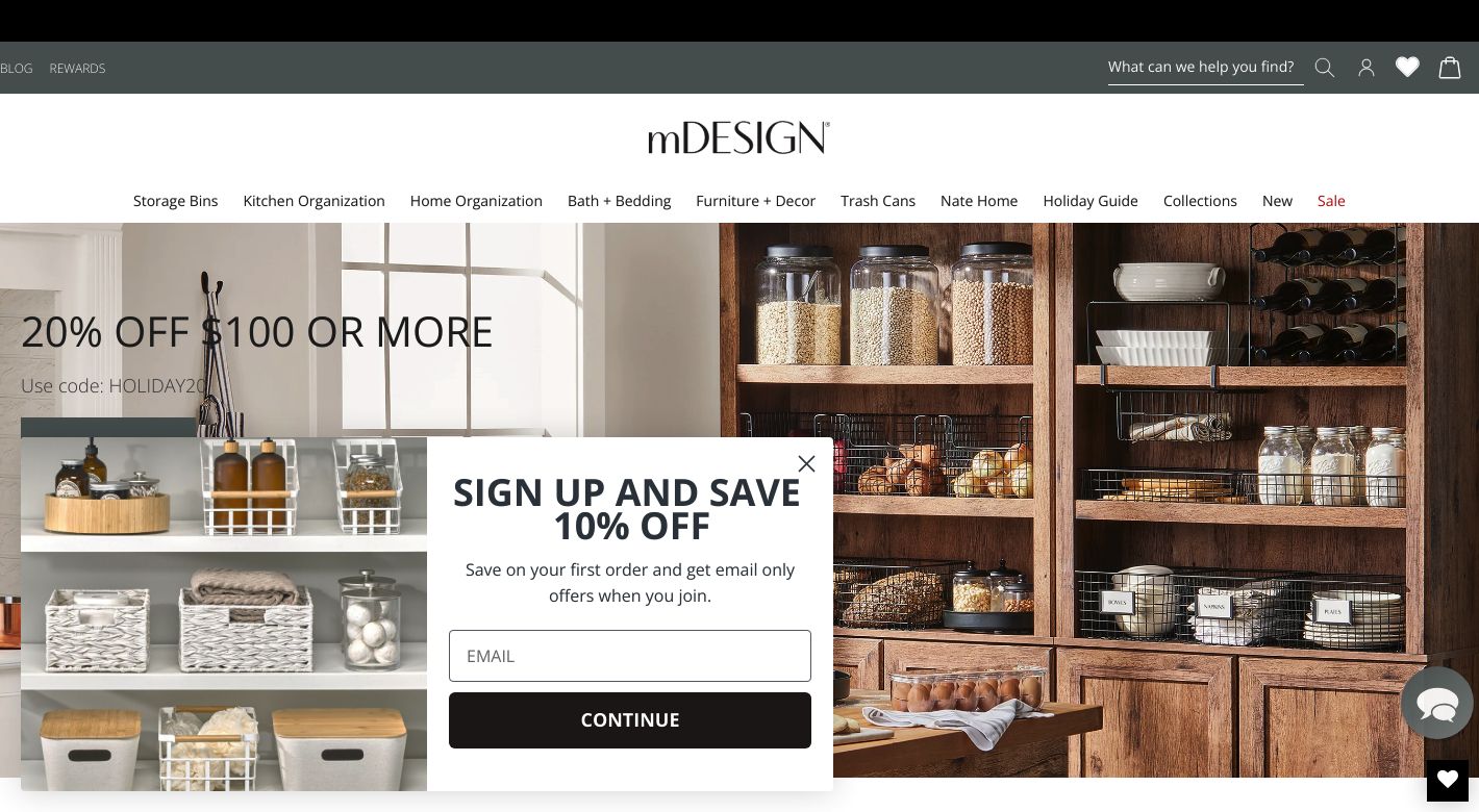 mDesign Website