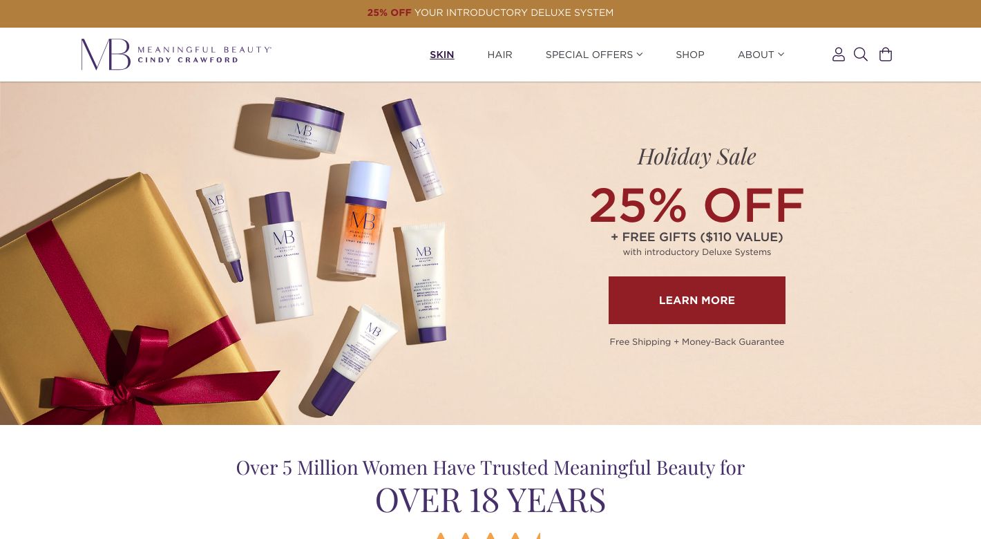 Meaningful Beauty Website