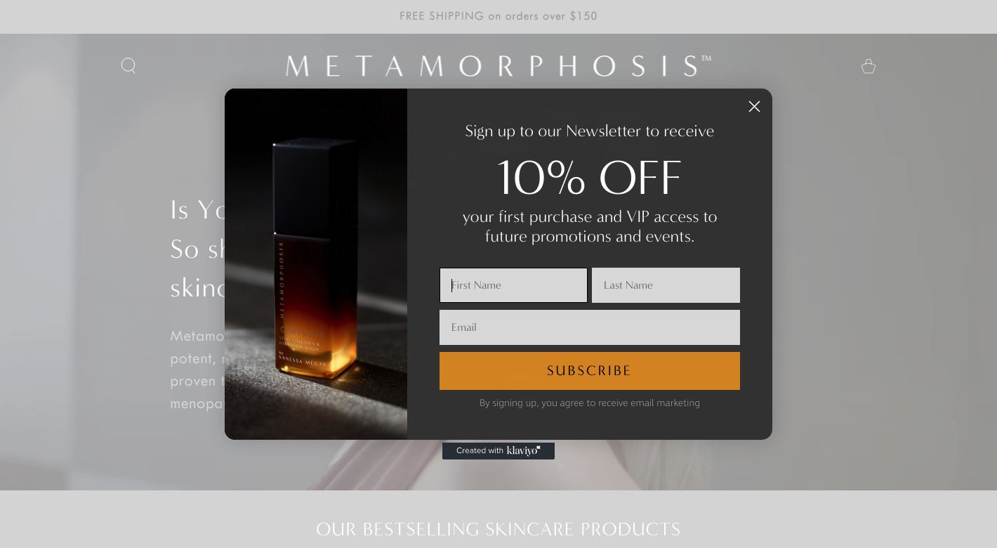 Metamorphosis Website