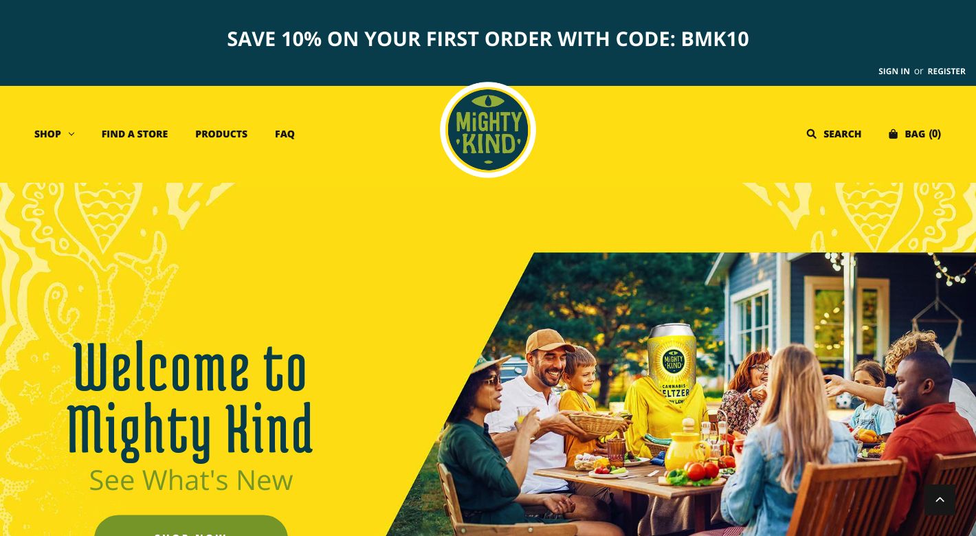 Mighty Kind Company Website