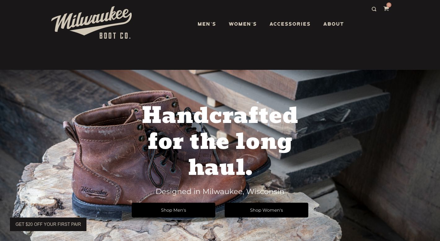 Milwaukee Boot Company Website