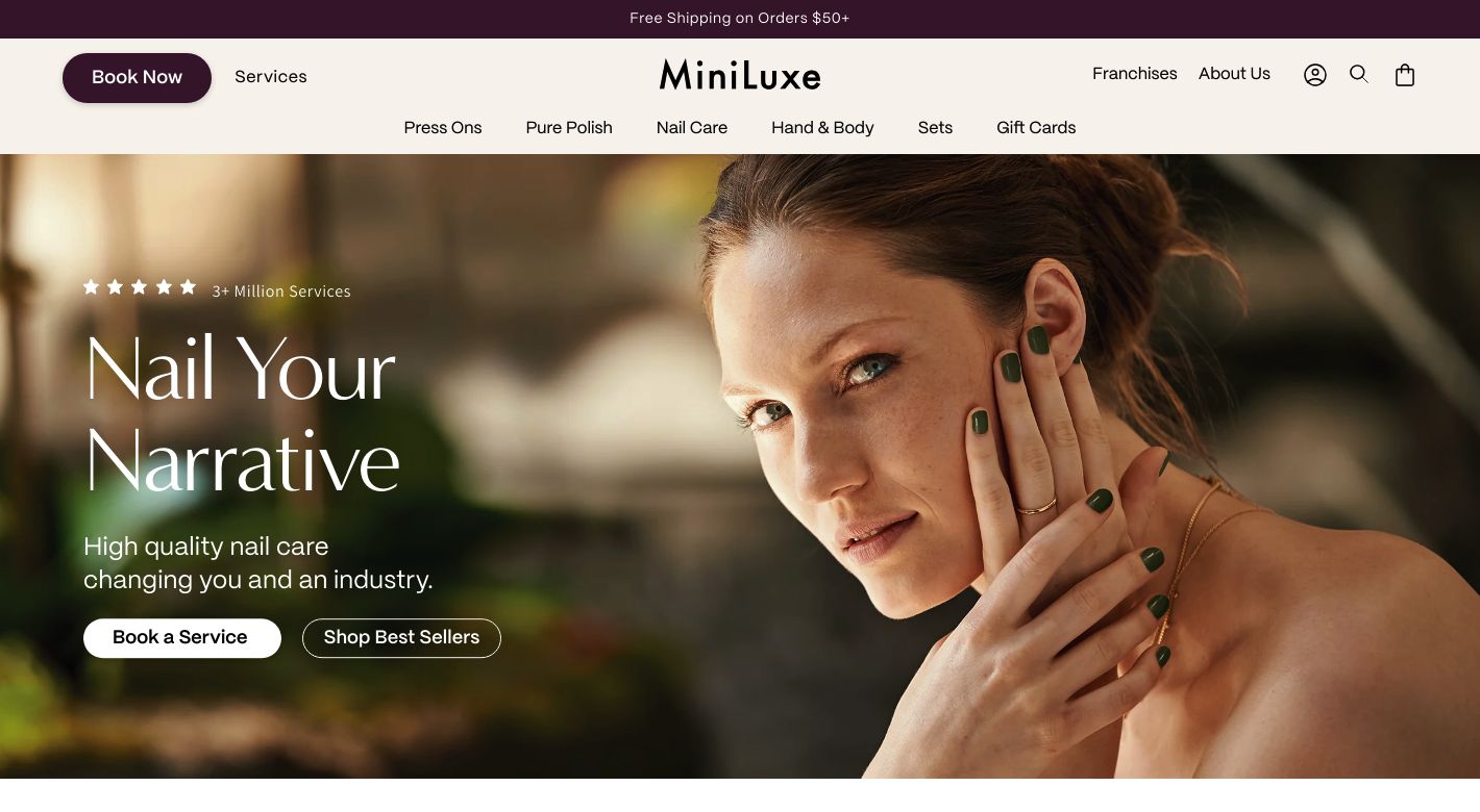 MiniLuxe Website