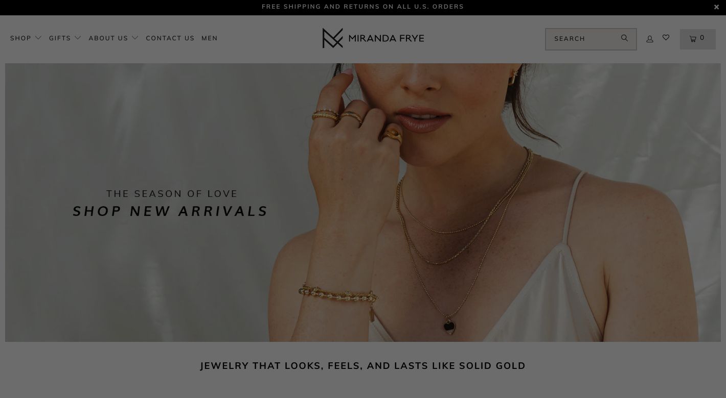 Miranda Frye Website