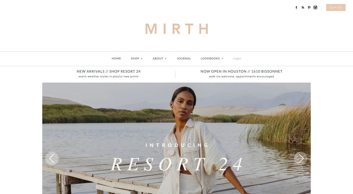 MIRTH Website