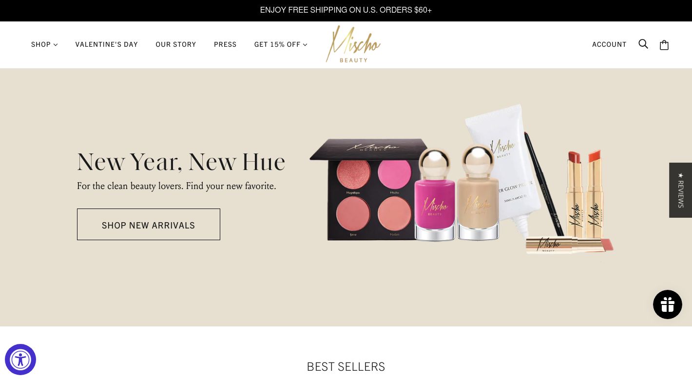 Mischo Beauty Website