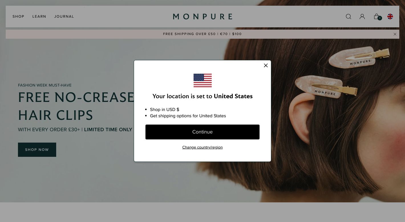 Monpure Website