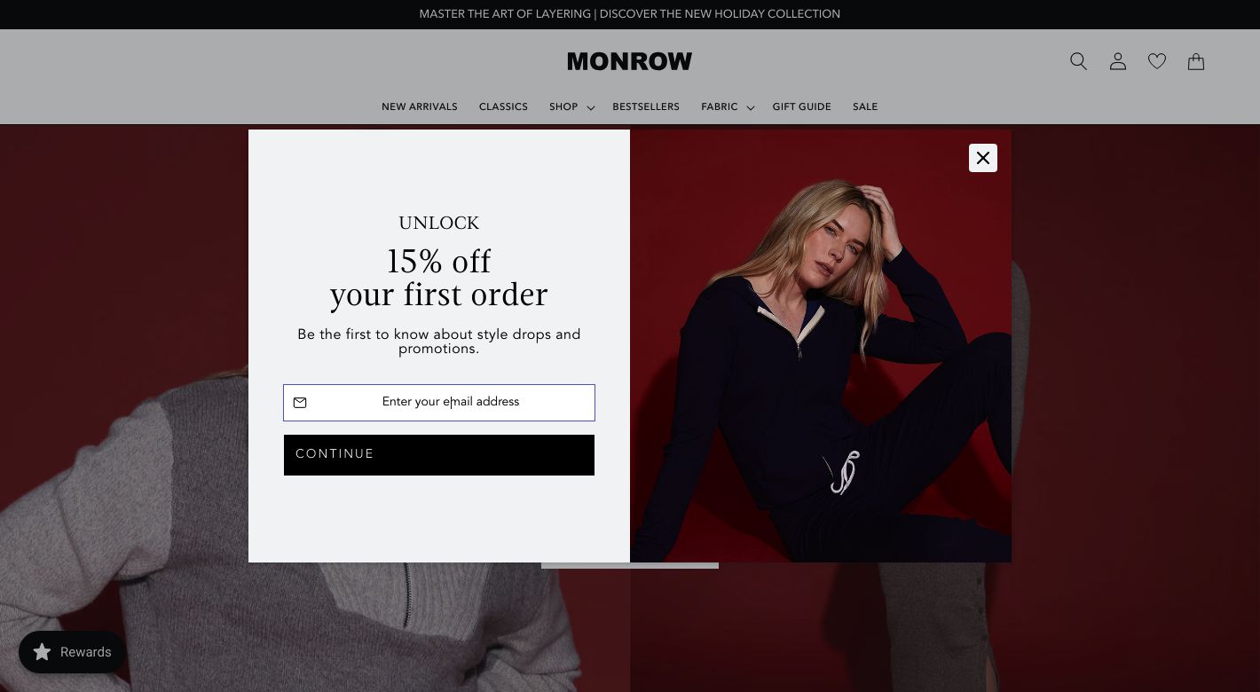 Monrow Website