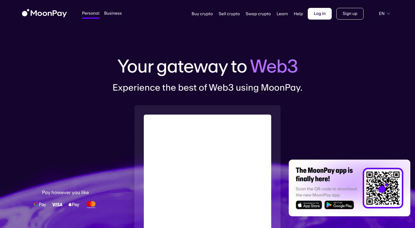 MoonPay Website