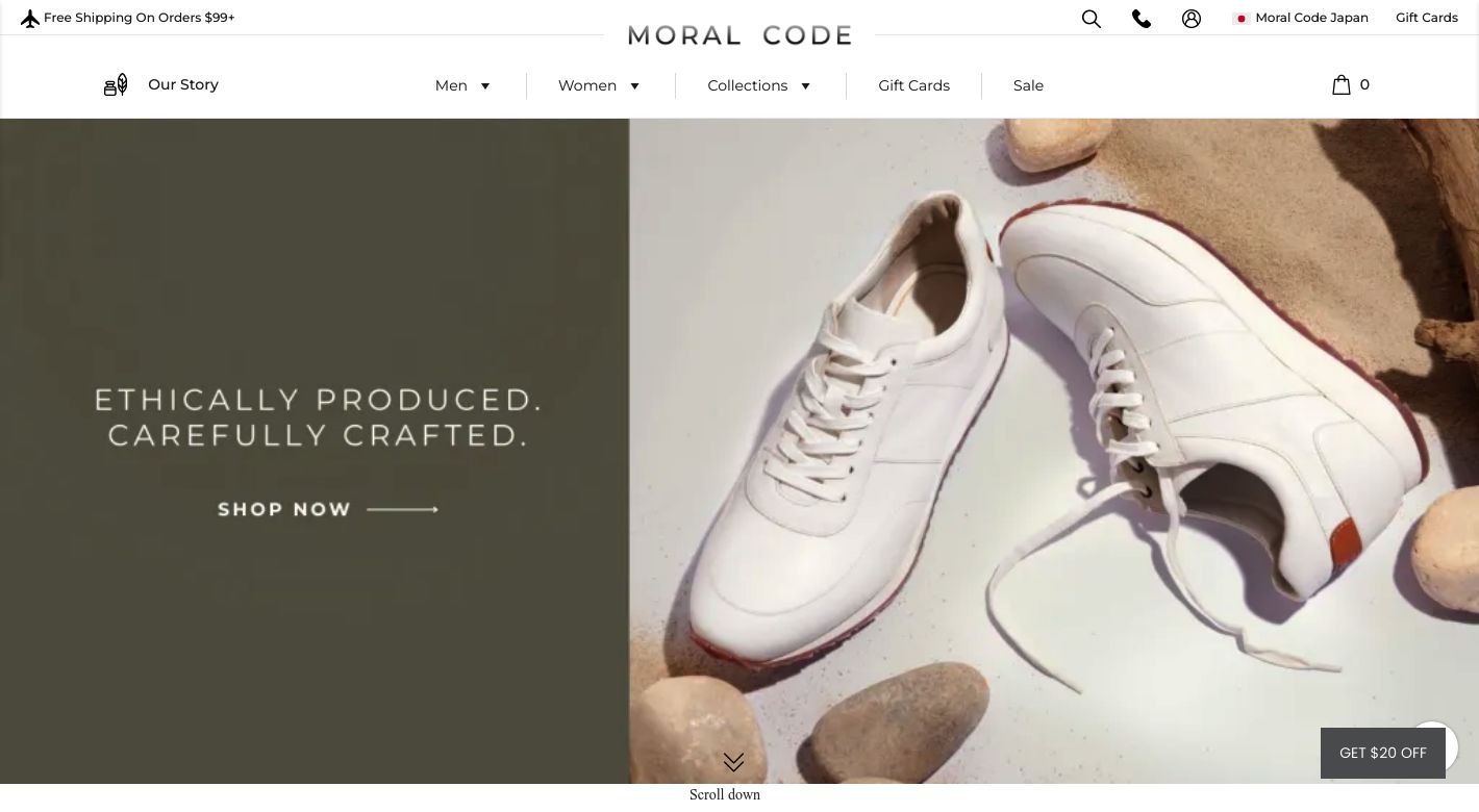 Moral Code Website