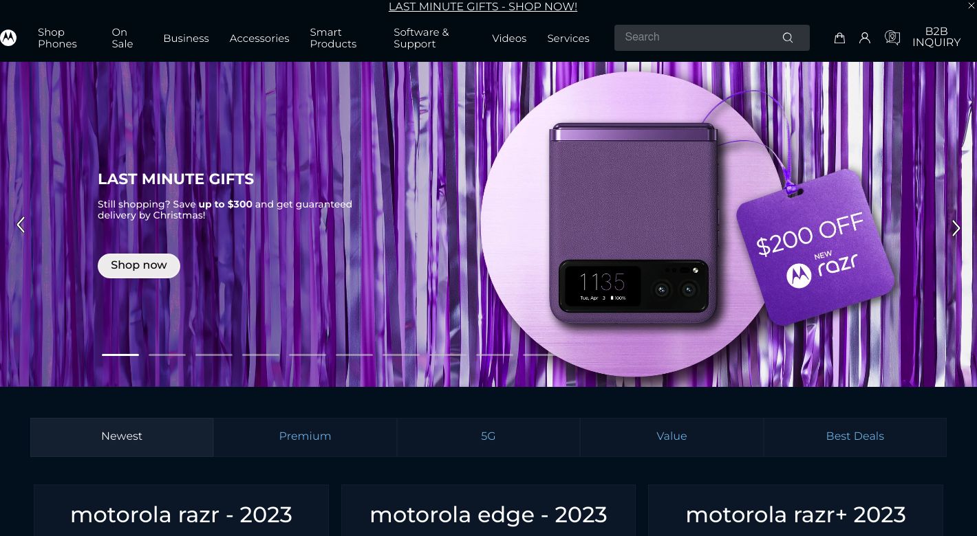 Motorola Website